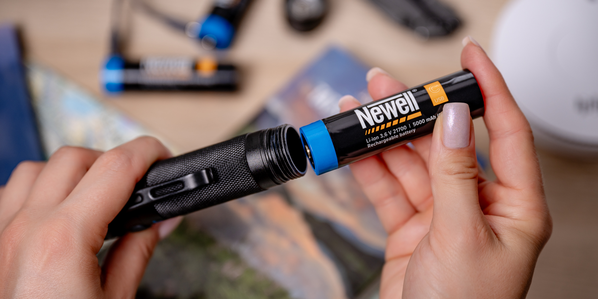 Akumulator Newell 21700 USB-C 5000 mAh 2 szt. blister